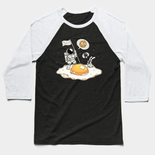 Fried egg planet Baseball T-Shirt